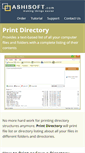 Mobile Screenshot of print-directory.com